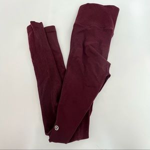 Lululemon Ribbed Knit Tights
